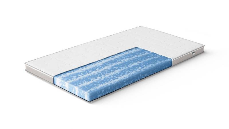 Luxusbetten24, Topper NightSense® Premium AquaSoft-Topper, Materialmix von Luxusbetten24