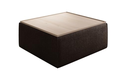 Luxusbetten24 Beistellhocker/Couchtisch Lesley mit Stauraum in Bouclé Braun Luxusbetten24 Beistellhocker/Couchtisch Lesley mit Stauraum in Bouclé Braun von Luxusbetten24