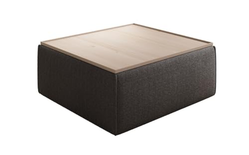 Luxusbetten24 Beistellhocker/Couchtisch Lesley mit Stauraum in Bouclé Grau Luxusbetten24 Beistellhocker/Couchtisch Lesley mit Stauraum in Bouclé Grau von Luxusbetten24