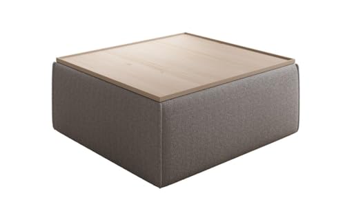 Luxusbetten24 Beistellhocker/Couchtisch Lesley mit Stauraum in Bouclé Hellgrau Luxusbetten24 Beistellhocker/Couchtisch Lesley mit Stauraum in Bouclé Hellgrau von Luxusbetten24