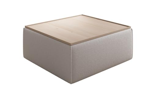 Luxusbetten24 Beistellhocker/Couchtisch Lesley mit Stauraum in Bouclé Weiß Luxusbetten24 Beistellhocker/Couchtisch Lesley mit Stauraum in Bouclé Weiß von Luxusbetten24
