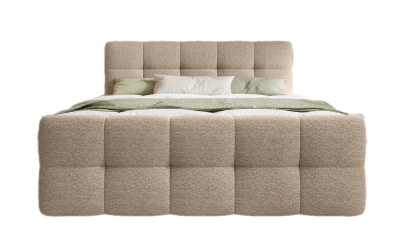 Luxusbetten24 Boxspringbett Cozy Bouclé, inklusive PU-Schaum Topper Luxusbetten24 Boxspringbett Cozy Bouclé, inklusive PU-Schaum Topper von Luxusbetten24