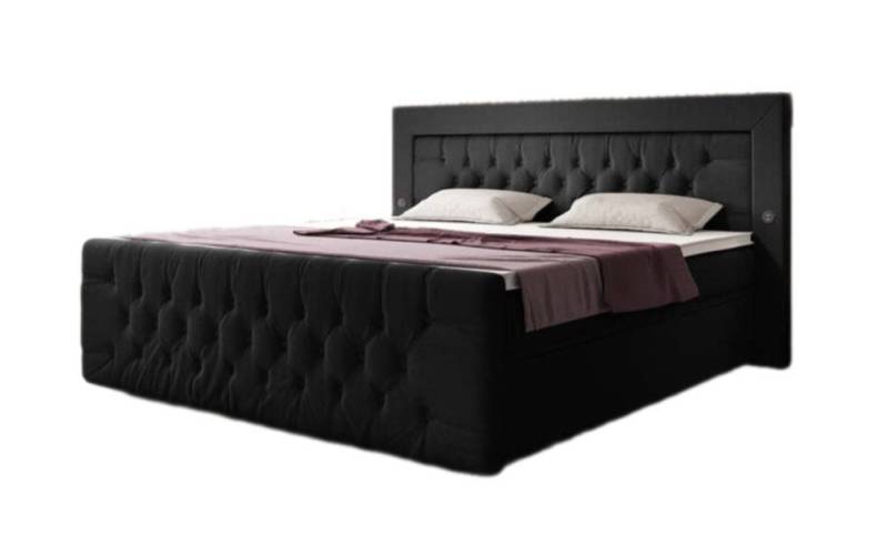 Luxusbetten24 Boxspringbett Diva Bouclé, mit USB, LED und 2 Schubladen Luxusbetten24 Boxspringbett Diva Bouclé, mit USB, LED und 2 Schubladen von Luxusbetten24