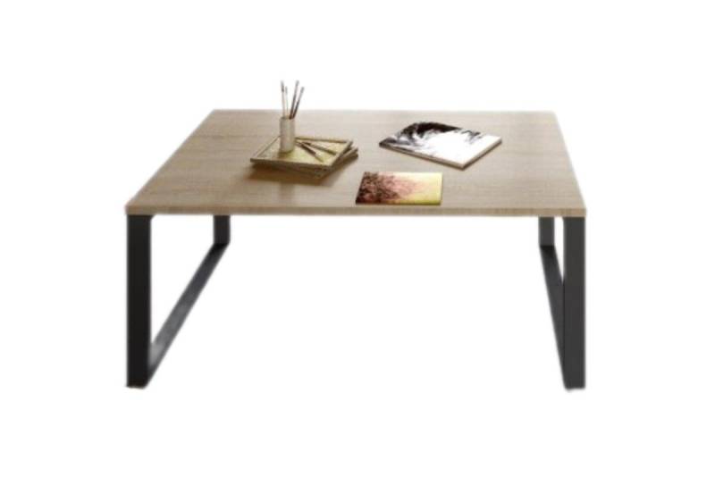 Luxusbetten24 Couchtisch Designer Couchtisch Ferido, offen mit Metallfüßen von Luxusbetten24