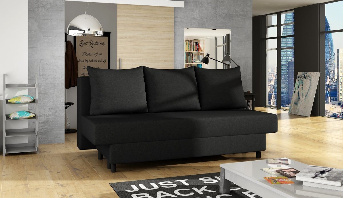 Luxusbetten24 Schlafsofa Designer Sofa Anisa, mit Schlaffunktion von Luxusbetten24