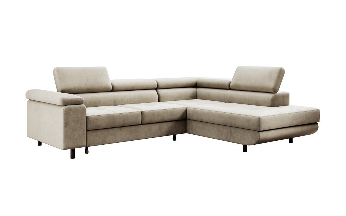 Luxusbetten24 Schlafsofa Designer Sofa Costa, mit Schlaf- und Klappfunktion von Luxusbetten24