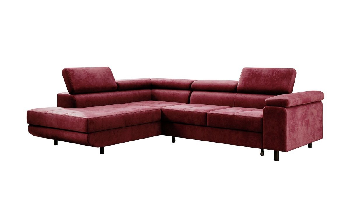 Luxusbetten24 Schlafsofa Designer Sofa Costa, mit Schlaf- und Klappfunktion von Luxusbetten24