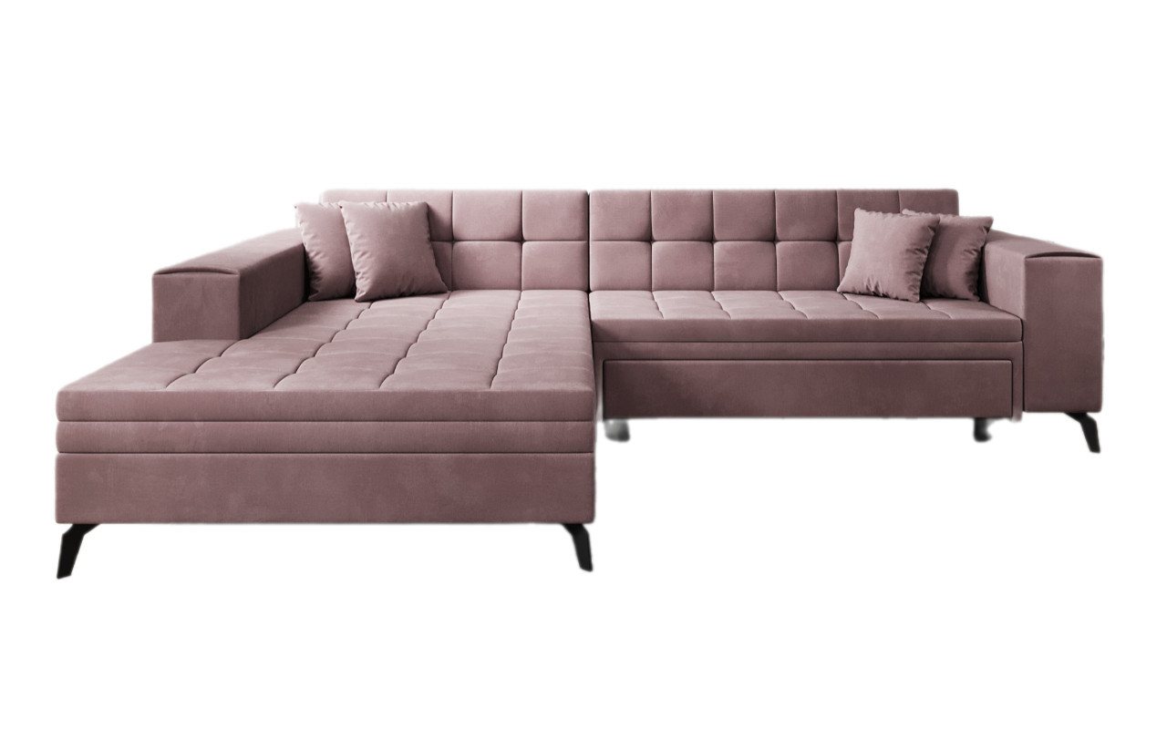 Luxusbetten24 Schlafsofa Designer Sofa Frida, mit Schlaffunktion von Luxusbetten24