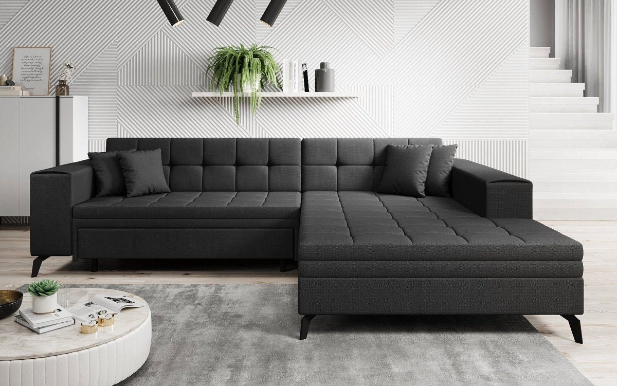 Luxusbetten24 Schlafsofa Designer Sofa Frida, mit Schlaffunktion von Luxusbetten24