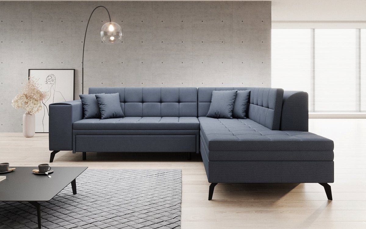 Luxusbetten24 Schlafsofa Designer Sofa Lania, mit Schlaffunktion von Luxusbetten24