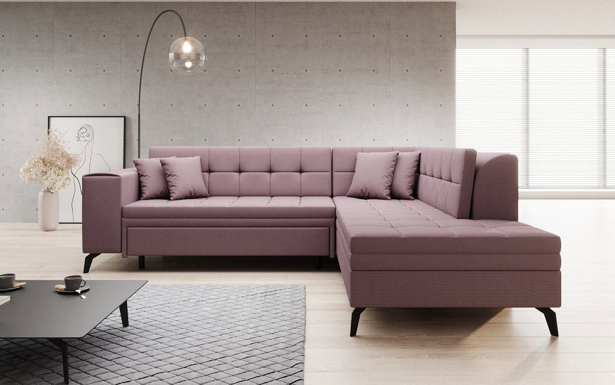 Luxusbetten24 Schlafsofa Designer Sofa Lania, mit Schlaffunktion von Luxusbetten24