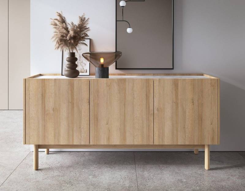 Luxusbetten24 Kommode Designer Kommode Nera von Luxusbetten24