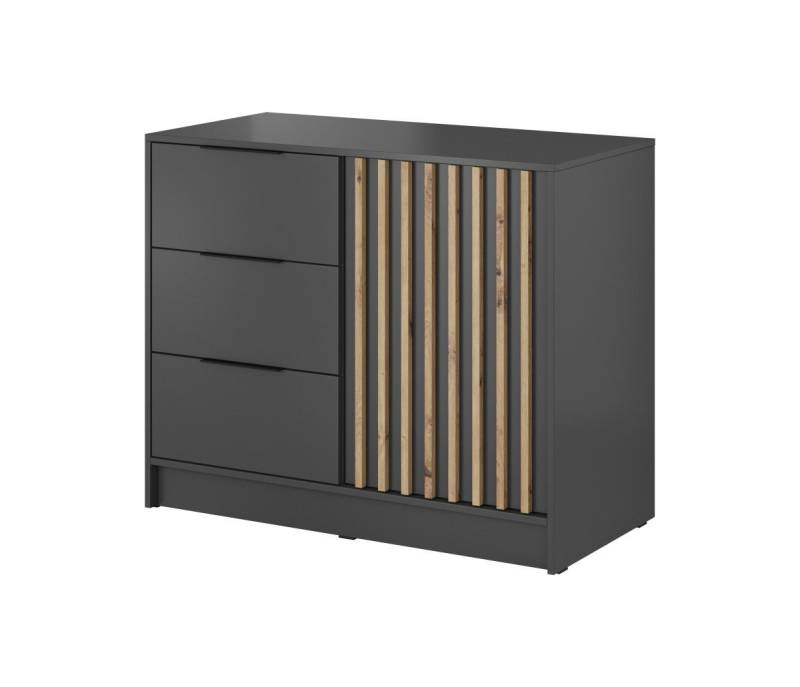 Luxusbetten24 Kommode Designer Kommode Niro I, mit großzügigem Stauraum von Luxusbetten24