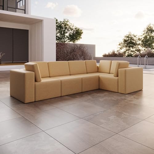 Luxusbetten24 Modulares Gartensofa Eden L Maxi Beige Rechts Luxusbetten24 Modulares Gartensofa Eden L Maxi Beige Rechts von Luxusbetten24