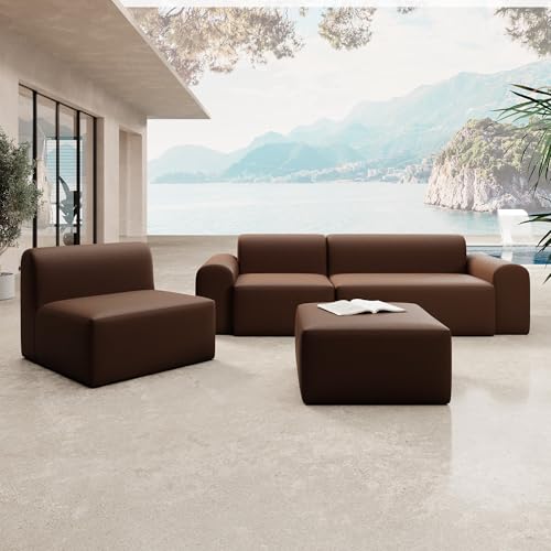 Luxusbetten24 Modulares Gartensofa Relax Set Open Braun Luxusbetten24 Modulares Gartensofa Relax Set Open Braun von Luxusbetten24