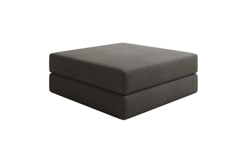 Luxusbetten24 Polsterhocker Beistellhocker Lazy, in Bouclé von Luxusbetten24