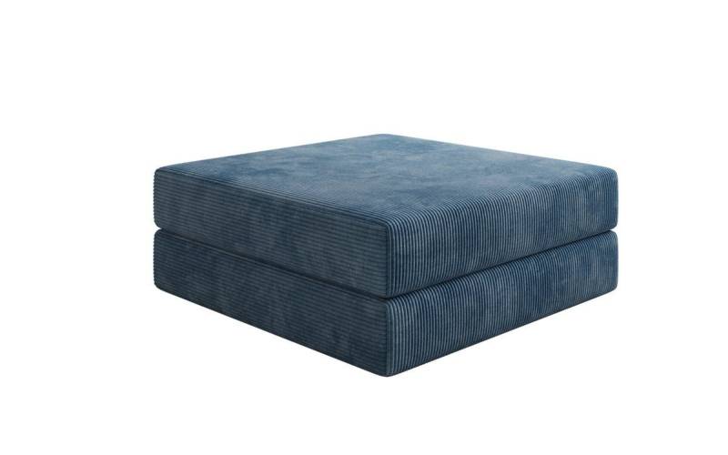Luxusbetten24 Polsterhocker Beistellhocker Lazy, in Cord von Luxusbetten24