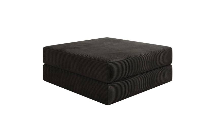 Luxusbetten24 Polsterhocker Beistellhocker Lazy, in Cord von Luxusbetten24