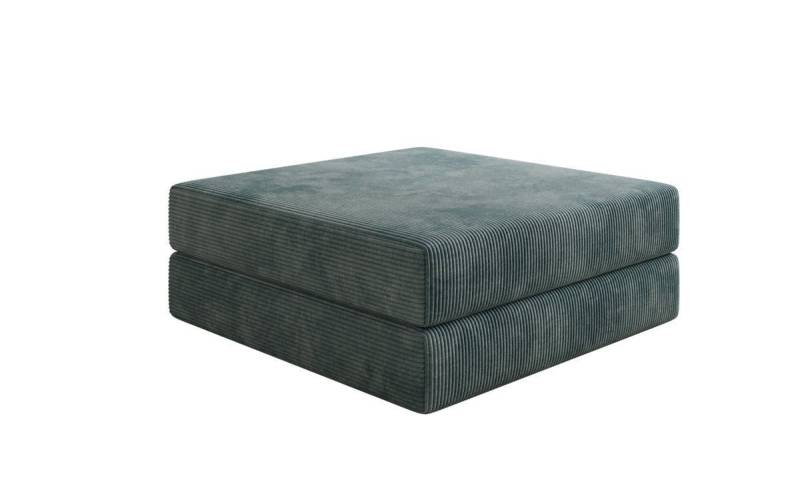 Luxusbetten24 Polsterhocker Beistellhocker Lazy, in Cord von Luxusbetten24