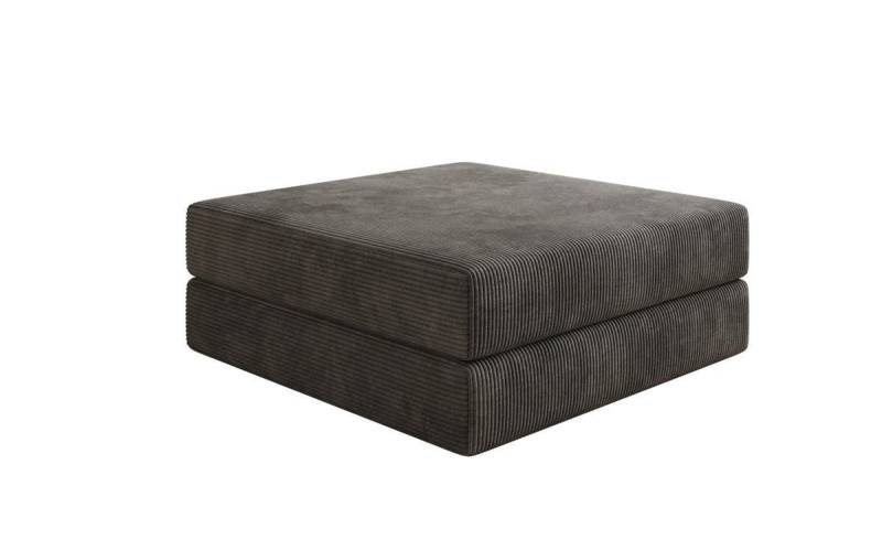 Luxusbetten24 Polsterhocker Beistellhocker Lazy, in Cord von Luxusbetten24