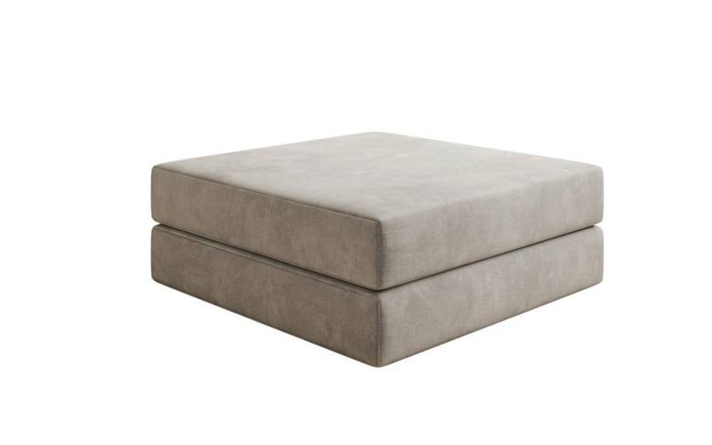 Luxusbetten24 Polsterhocker Beistellhocker Lazy, in Samt von Luxusbetten24