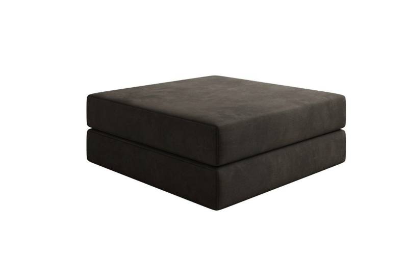 Luxusbetten24 Polsterhocker Beistellhocker Lazy, in Samt von Luxusbetten24