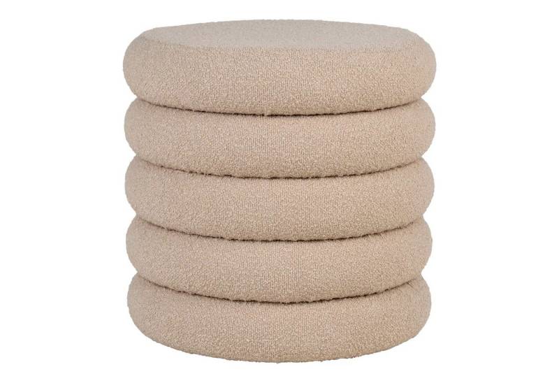 Luxusbetten24 Polsterhocker Lorea Bouclé von Luxusbetten24