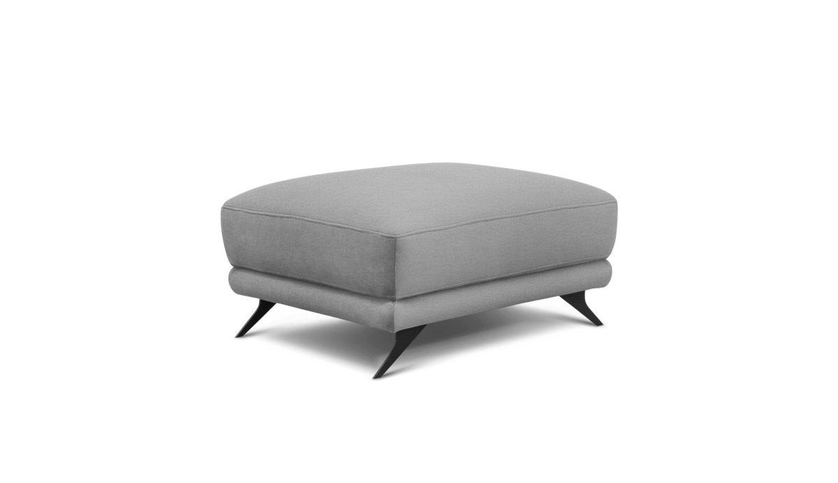 Luxusbetten24 Polsterhocker Designer Beistellhocker Mona, mit Wellenfederung von Luxusbetten24