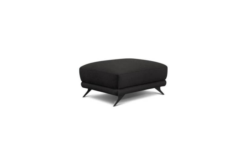 Luxusbetten24 Polsterhocker Designer Beistellhocker Mona, mit Wellenfederung von Luxusbetten24