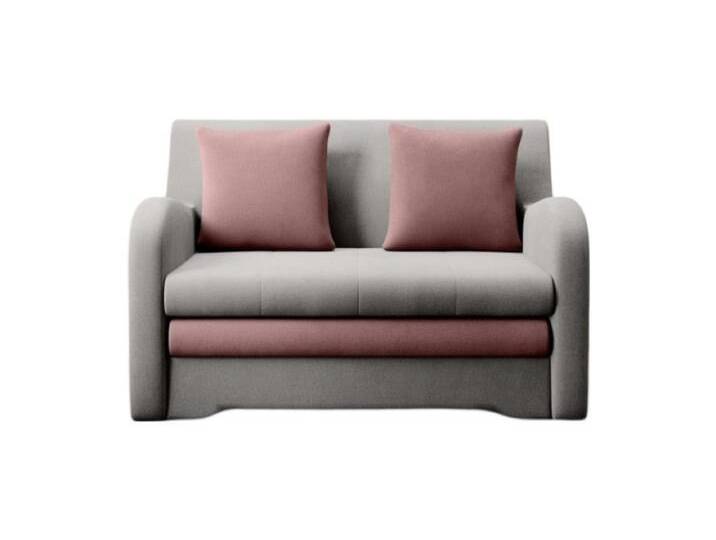 Luxusbetten24 Schlafsofa Designer Sofa Arian, mit Schlaffunktion und Stauraum, grau rosa, Grau/Rosé Luxusbetten24 Schlafsofa Designer Sofa Arian, mit Schlaffunktion und Stauraum, grau rosa, Grau/Rosé von Luxusbetten24