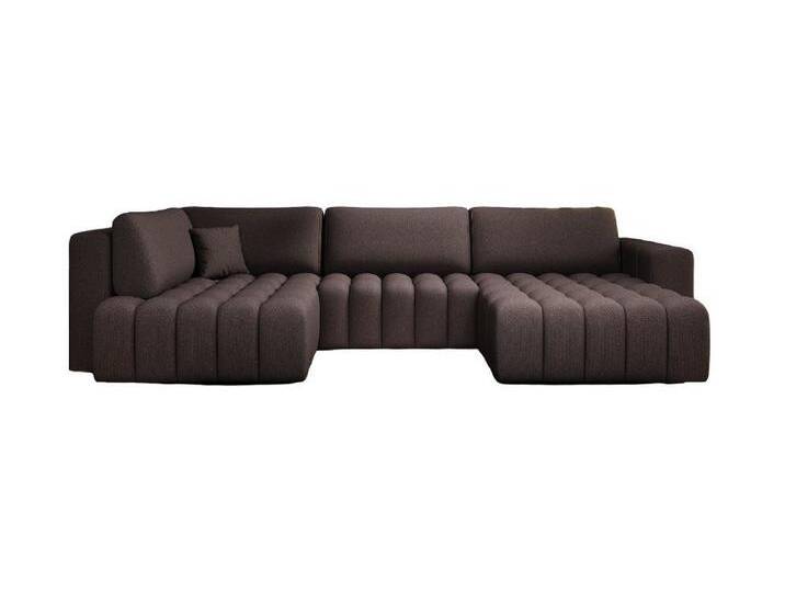 Luxusbetten24 Schlafsofa Designer Sofa Carla, mit Schlaffunktion, braun, Dunkelbraun Luxusbetten24 Schlafsofa Designer Sofa Carla, mit Schlaffunktion, braun, Dunkelbraun von Luxusbetten24