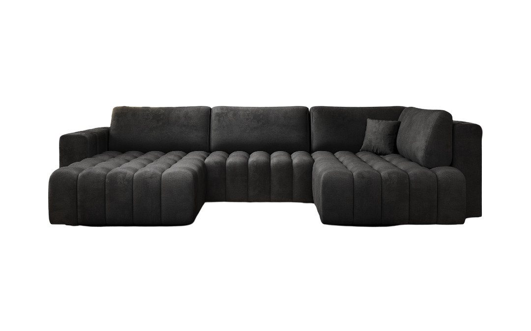 Luxusbetten24 Schlafsofa Designer Sofa Carla, mit Schlaffunktion von Luxusbetten24