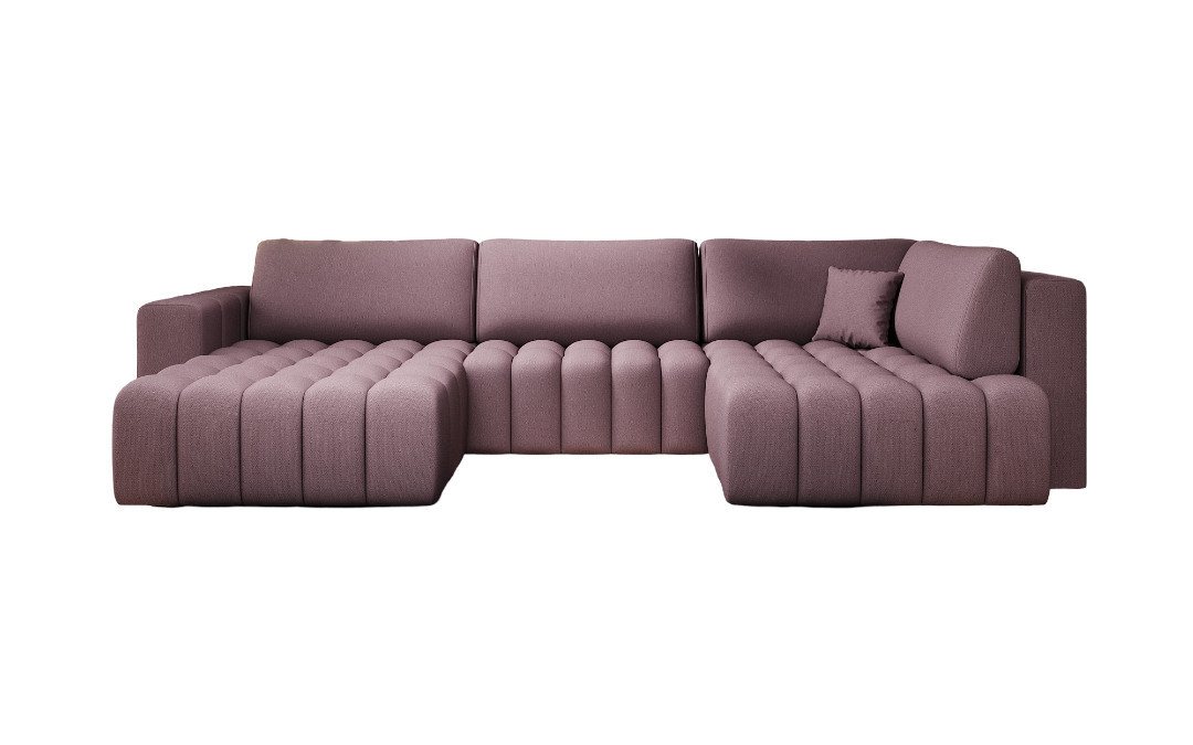 Luxusbetten24 Schlafsofa Designer Sofa Carla, mit Schlaffunktion von Luxusbetten24