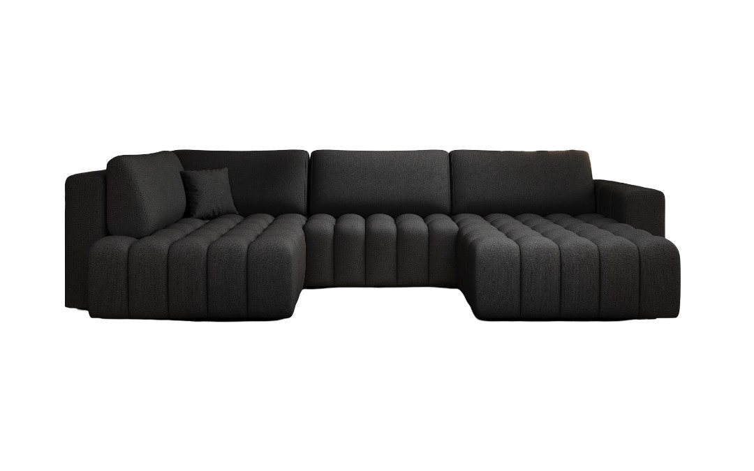 Luxusbetten24 Schlafsofa Designer Sofa Carla, mit Schlaffunktion von Luxusbetten24