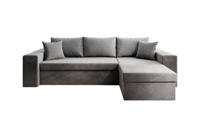 Luxusbetten24 Schlafsofa Designer Sofa Denver, mit Stauraum und Schlaffunktion von Luxusbetten24
