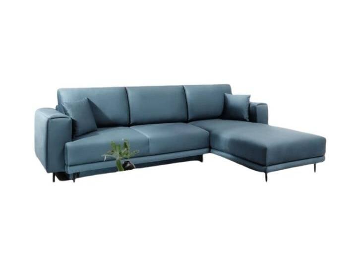 Luxusbetten24 Schlafsofa Designer Sofa Diana, mit Schlaffunktion und Stauraum, blau, Hellblau Luxusbetten24 Schlafsofa Designer Sofa Diana, mit Schlaffunktion und Stauraum, blau, Hellblau von Luxusbetten24