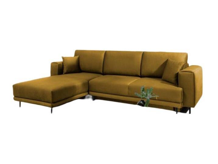 Luxusbetten24 Schlafsofa Designer Sofa Diana, mit Schlaffunktion und Stauraum, gelb, Senf Luxusbetten24 Schlafsofa Designer Sofa Diana, mit Schlaffunktion und Stauraum, gelb, Senf von Luxusbetten24