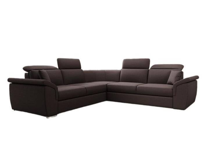 Luxusbetten24 Schlafsofa Designer Sofa Fernando, mit Schlaffunktion und Stauraum, braun, Dunkelbraun Luxusbetten24 Schlafsofa Designer Sofa Fernando, mit Schlaffunktion und Stauraum, braun, Dunkelbraun von Luxusbetten24