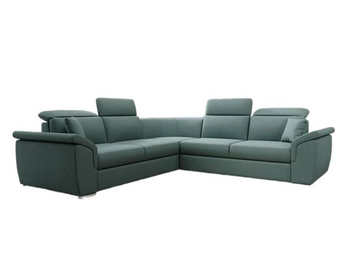Luxusbetten24 Schlafsofa Designer Sofa Fernando, mit Schlaffunktion und Stauraum, grün, Grün Luxusbetten24 Schlafsofa Designer Sofa Fernando, mit Schlaffunktion und Stauraum, grün, Grün von Luxusbetten24