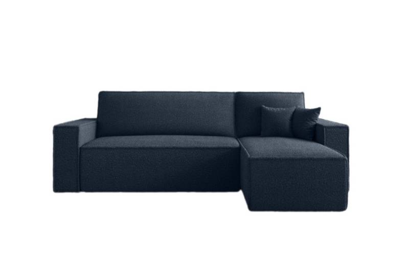 Luxusbetten24 Schlafsofa Designer Sofa Lorenzo Frottee, mit Schlaffunktion und Stauraum von Luxusbetten24