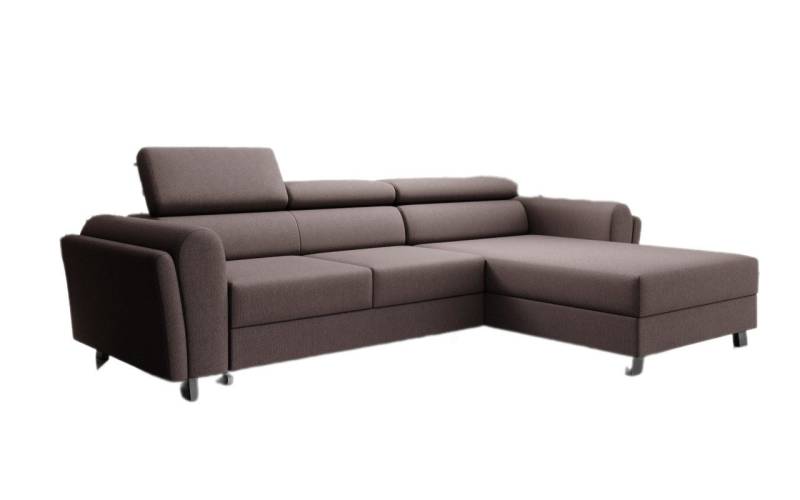 Luxusbetten24 Schlafsofa Designer Sofa Massimo, mit Stauraum und Schlaffunktion von Luxusbetten24