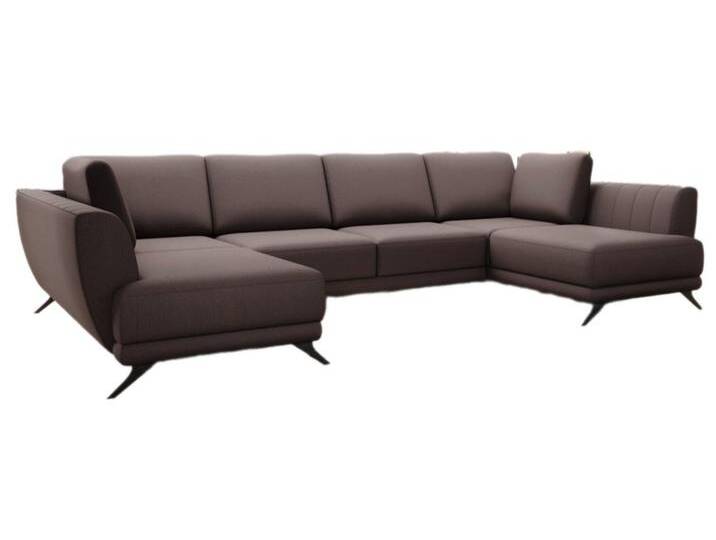 Luxusbetten24 Schlafsofa Designer Sofa Nina, mit Schlaffunktion, braun, Dunkelbraun Luxusbetten24 Schlafsofa Designer Sofa Nina, mit Schlaffunktion, braun, Dunkelbraun von Luxusbetten24