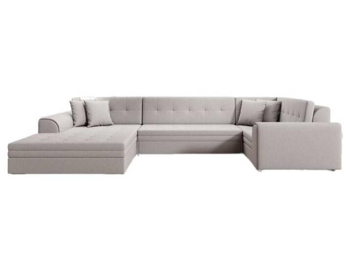 Luxusbetten24 Schlafsofa Designer Sofa Velio, mit Schlaffunktion, beige, Beige Luxusbetten24 Schlafsofa Designer Sofa Velio, mit Schlaffunktion, beige, Beige von Luxusbetten24