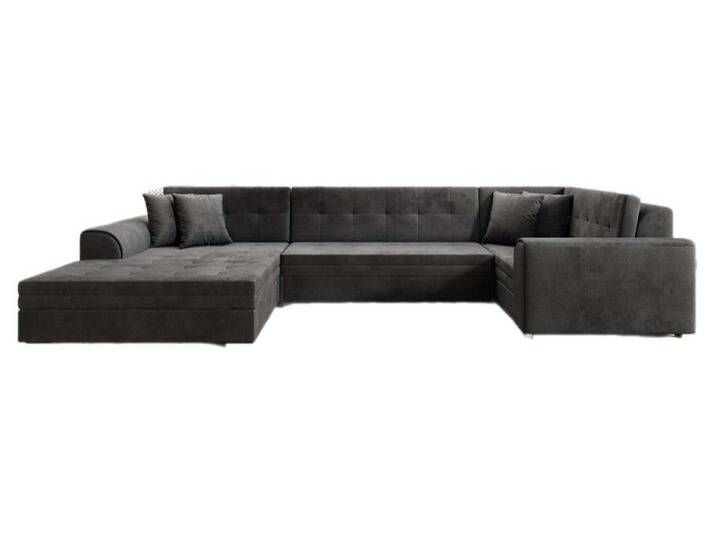 Luxusbetten24 Schlafsofa Designer Sofa Velio, mit Schlaffunktion, grau, Anthrazit Luxusbetten24 Schlafsofa Designer Sofa Velio, mit Schlaffunktion, grau, Anthrazit von Luxusbetten24
