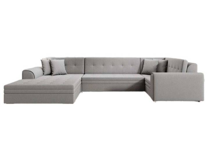 Luxusbetten24 Schlafsofa Designer Sofa Velio, mit Schlaffunktion, grau, Grau Luxusbetten24 Schlafsofa Designer Sofa Velio, mit Schlaffunktion, grau, Grau von Luxusbetten24