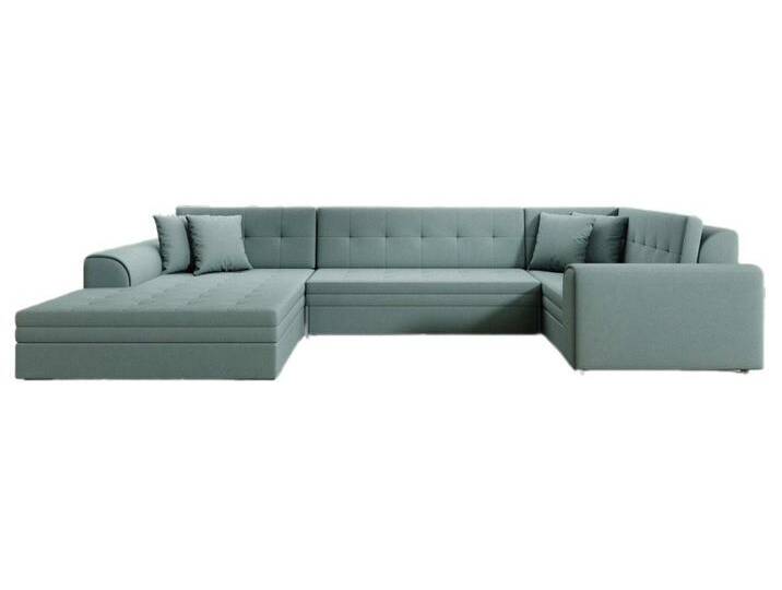 Luxusbetten24 Schlafsofa Designer Sofa Velio, mit Schlaffunktion, grün, Grün Luxusbetten24 Schlafsofa Designer Sofa Velio, mit Schlaffunktion, grün, Grün von Luxusbetten24