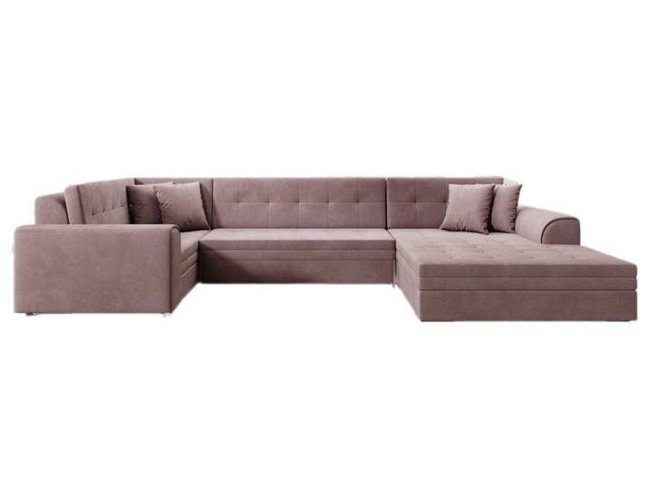 Luxusbetten24 Schlafsofa Designer Sofa Velio, mit Schlaffunktion, rosa, Rosé Luxusbetten24 Schlafsofa Designer Sofa Velio, mit Schlaffunktion, rosa, Rosé von Luxusbetten24