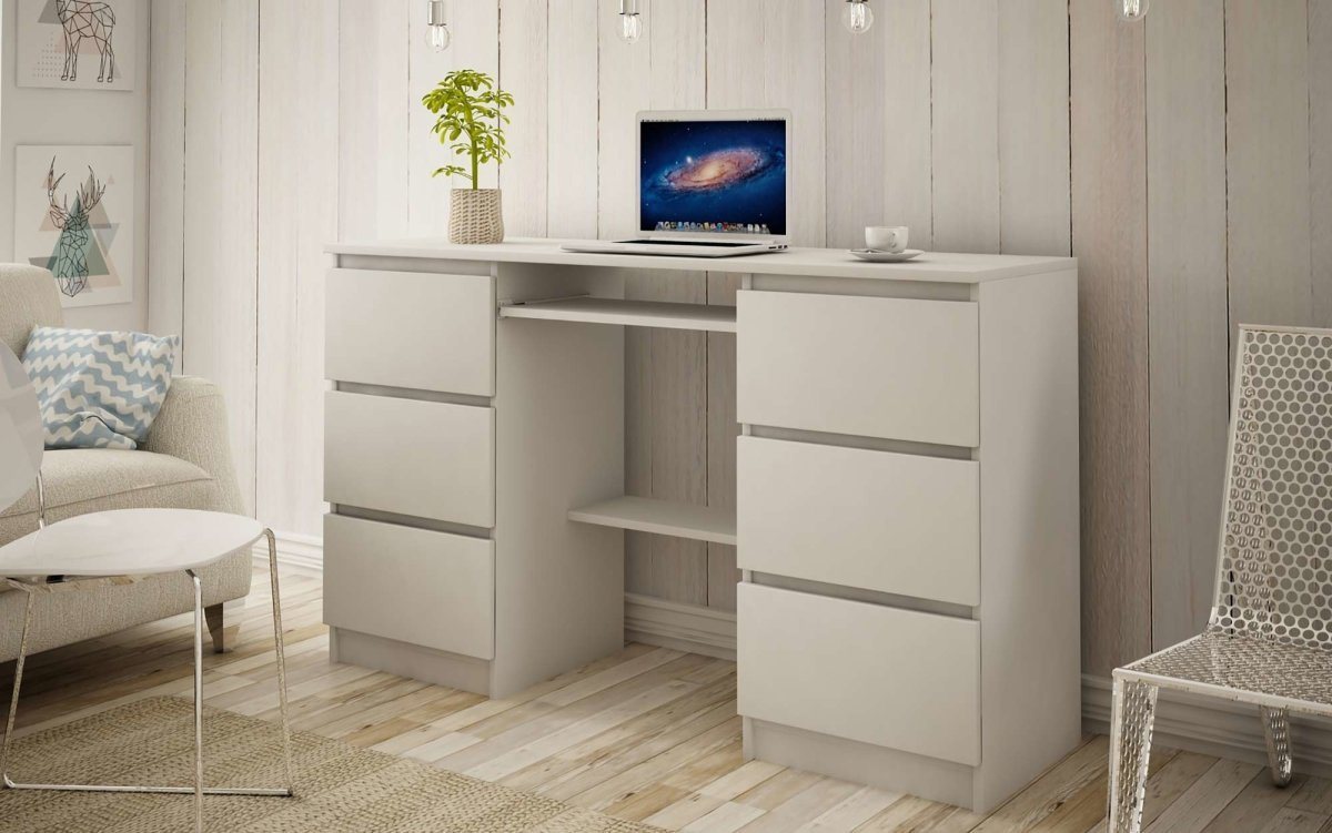 Luxusbetten24 Schreibtisch Designer Schreibtisch Lavoro, mit Stauraum von Luxusbetten24