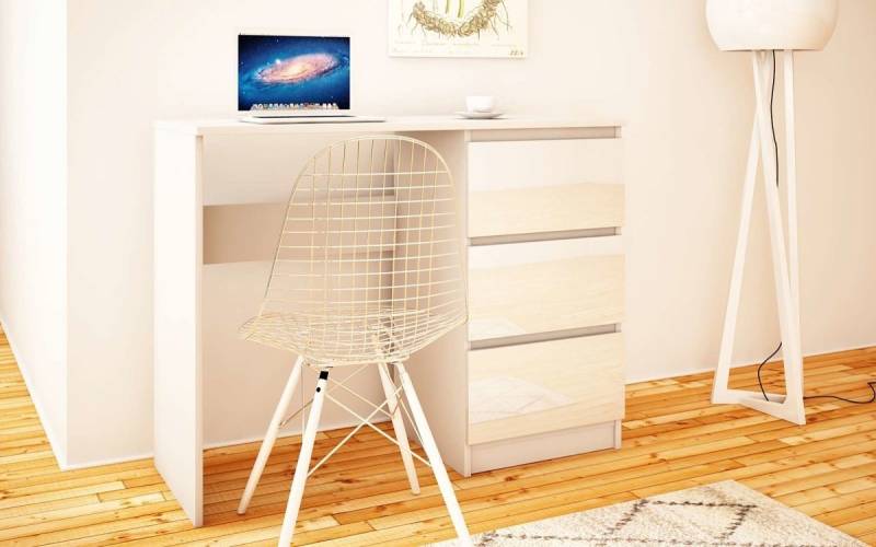 Luxusbetten24 Schreibtisch Designer Schreibtisch Scrivi, mit Stauraum von Luxusbetten24