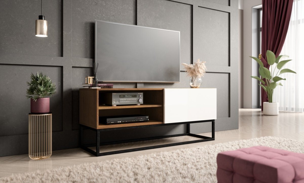 Luxusbetten24 Sideboard Designer TV Lowboard Alario, attraktive Kompinationen von Luxusbetten24